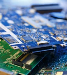 Electronic gear recycled here!